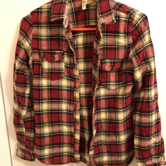 Red Plaid Flannel Bundle (2) - Picture 3 of 3